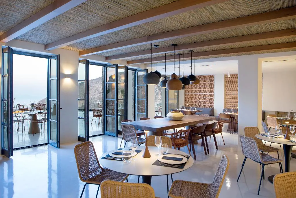 Restaurant, Elessa Hotel, Santorini