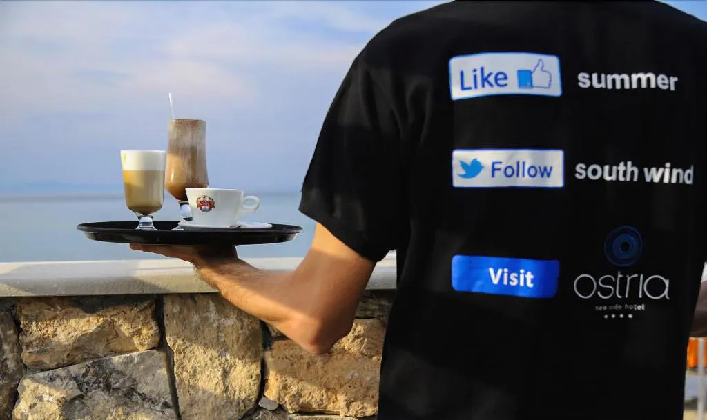 Restaurant, Ostria Sea Side Hotel, Halkidiki