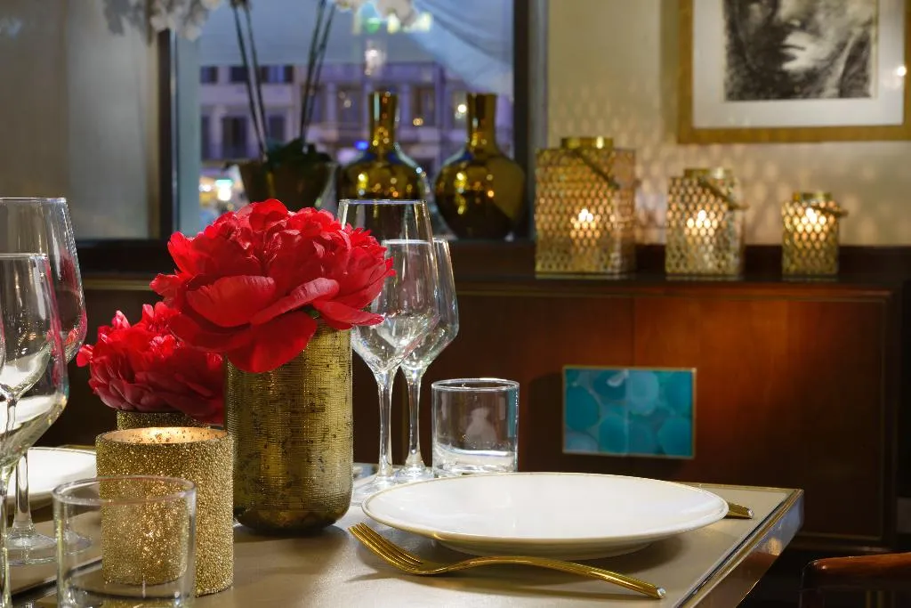 Restaurant, Grand Hotel Minerva, Florence