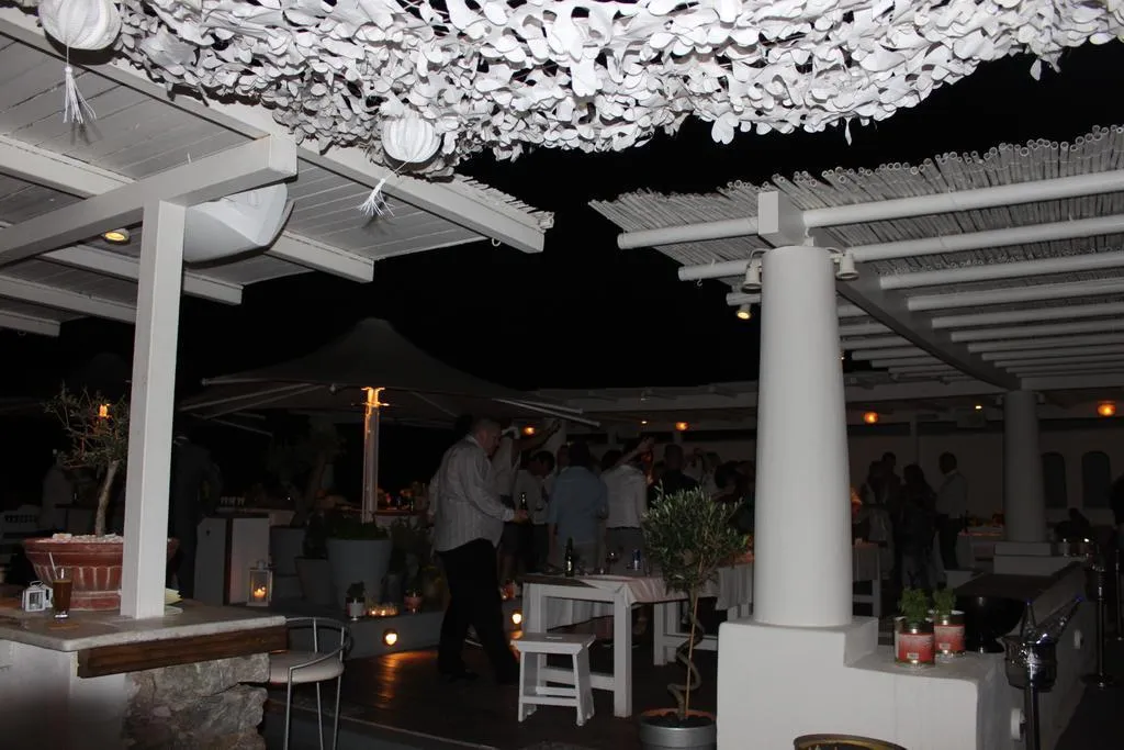 General view, Anemos beach lounge, Santorini