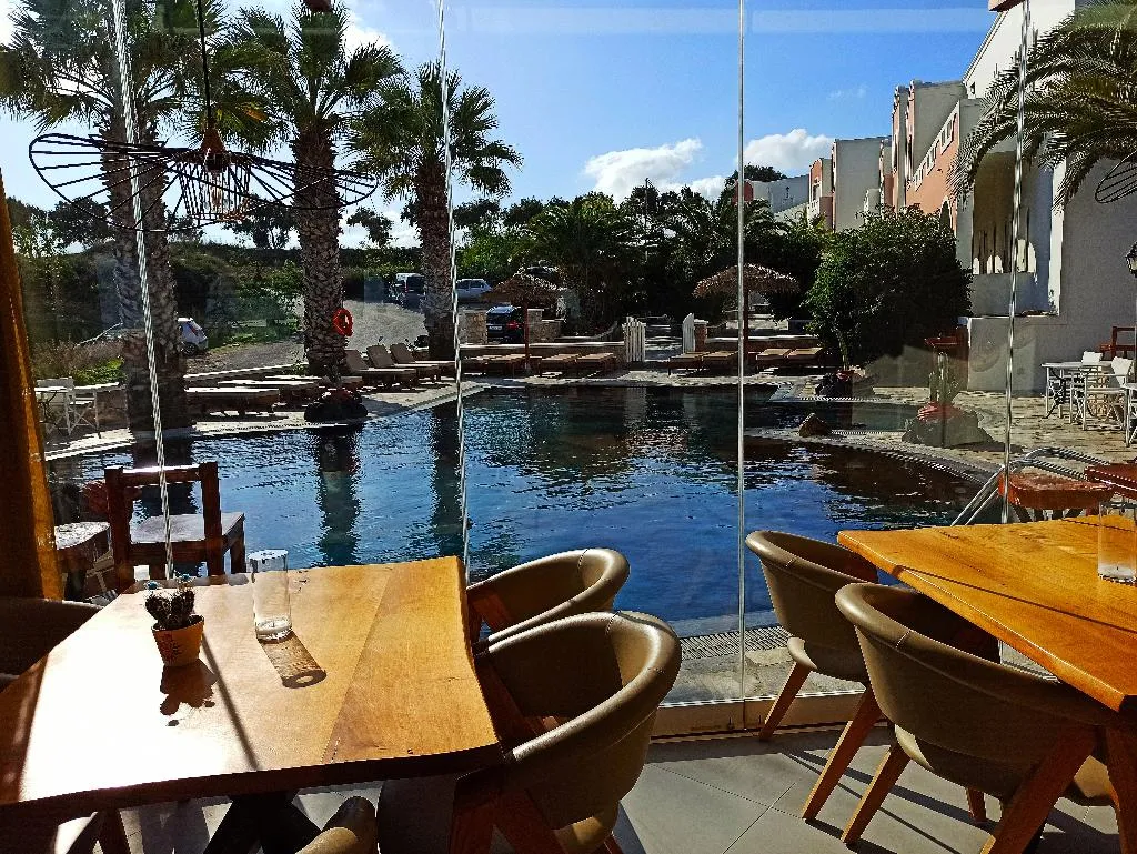 Restaurant, Villa Manos, Santorini