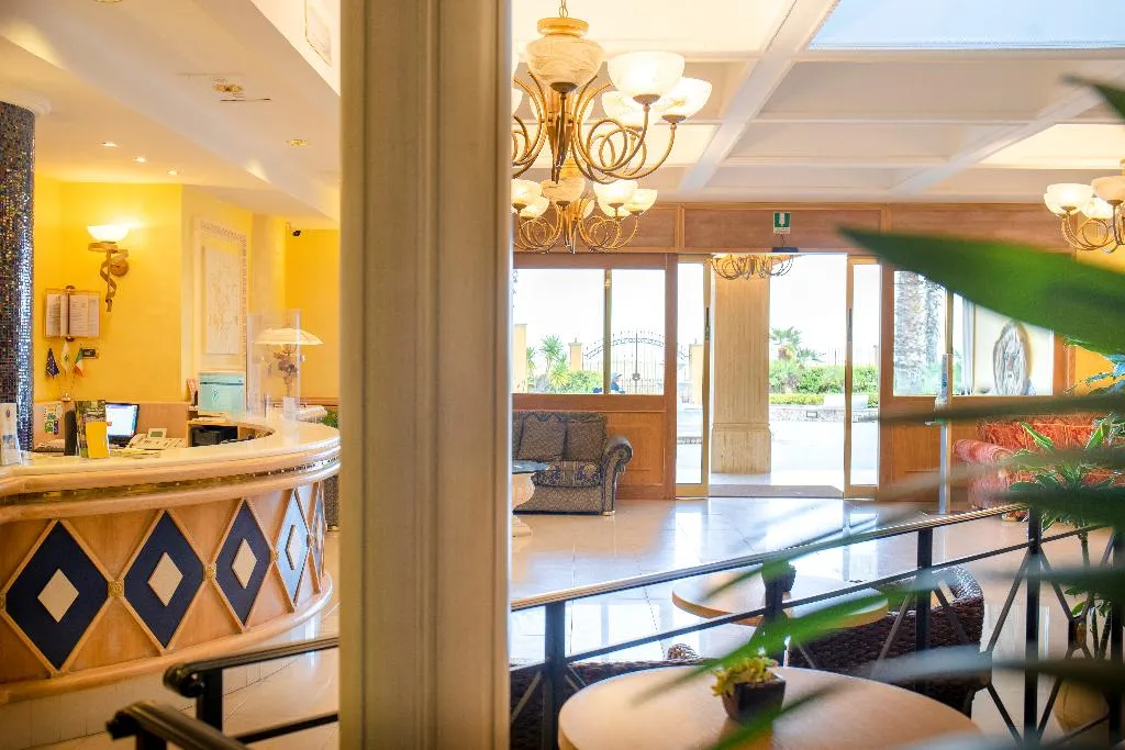 Lobby, Hotel Villa Romana, Catania