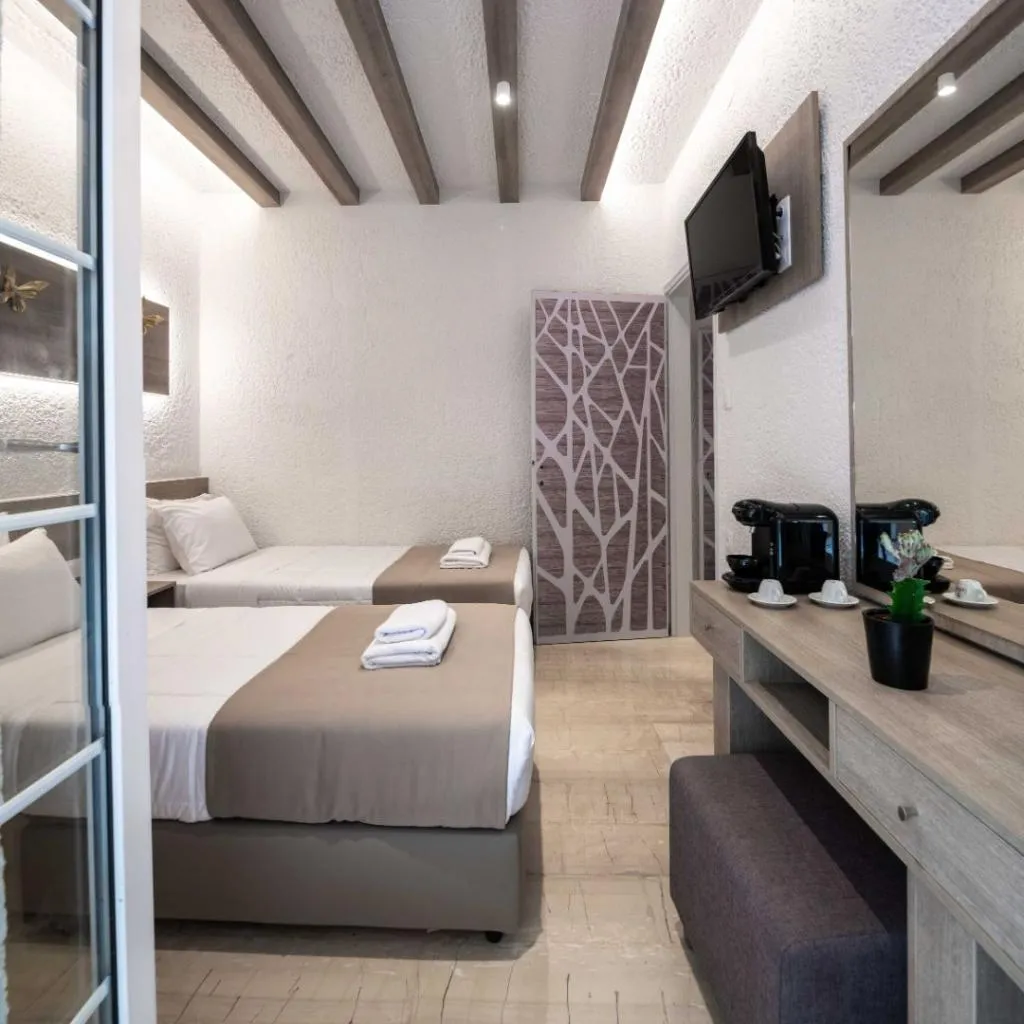 Double or Twin DELUXE SEA VIEW Room, Porto Greco Village Beach hotel, Crete