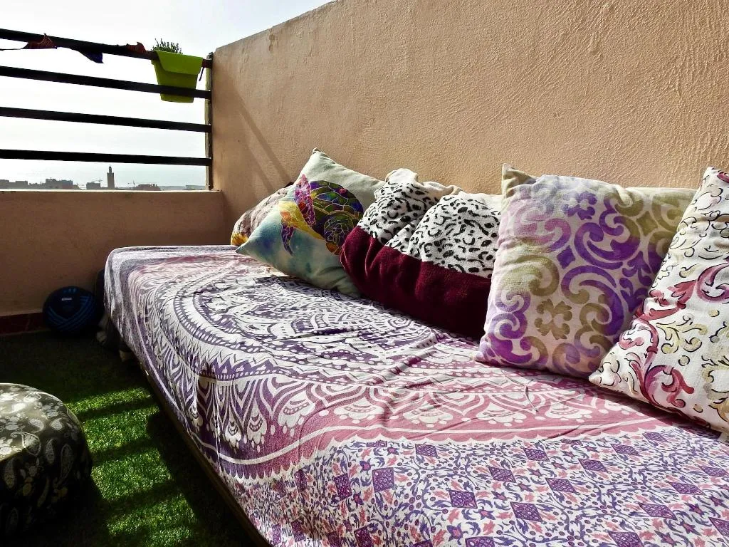 Terrace, Offshore Surf House Morocco, Agadir