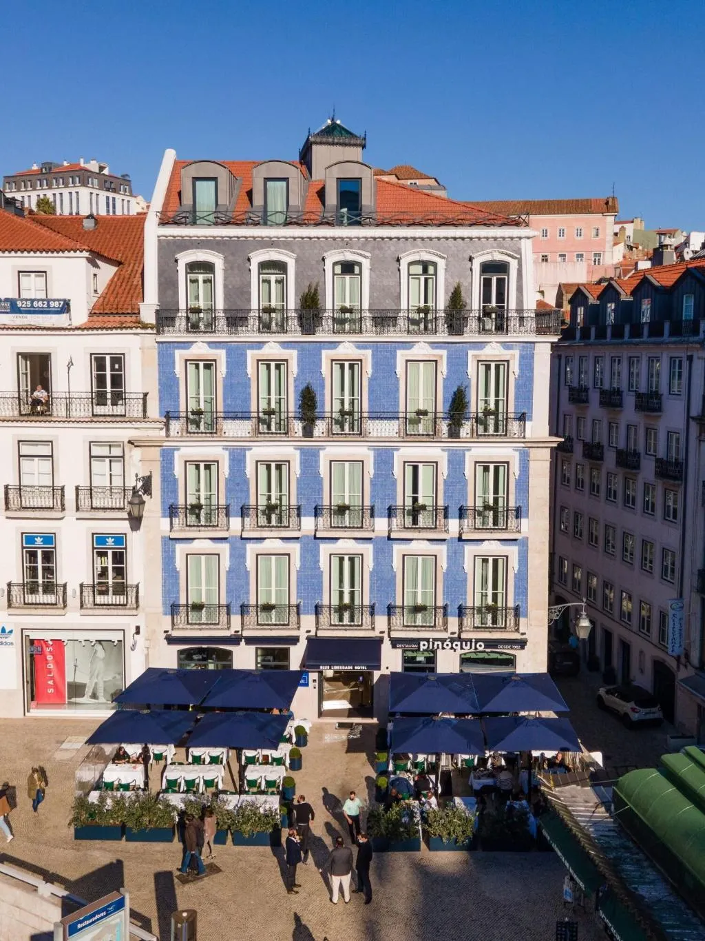 General view, Blue Liberdade Hotel, Lisbon