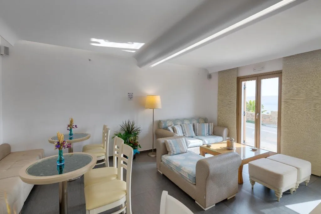 Lobby, Lithos by Spyros & Flora, Mykonos