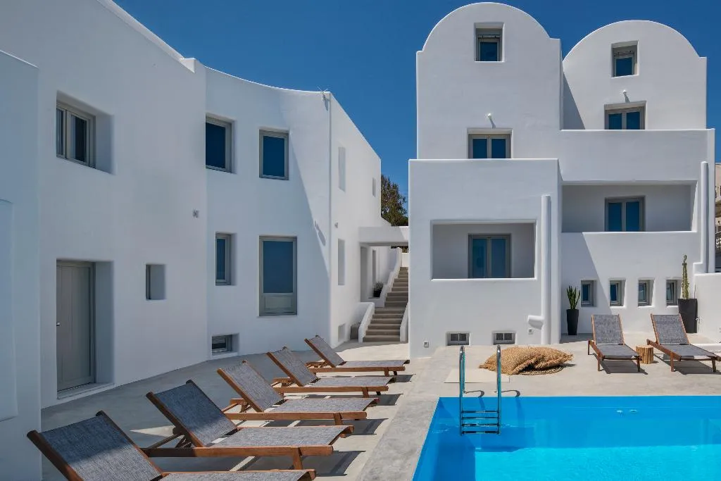 Pool, Seven Suites, Santorini