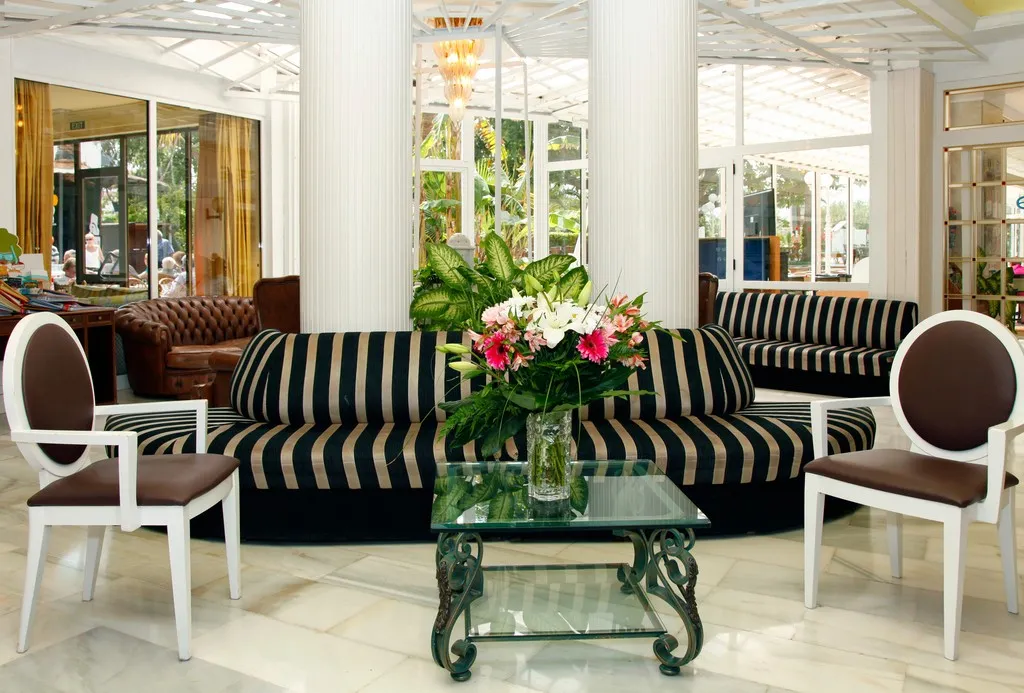 Lobby, Hotel Boccaccio, Florence