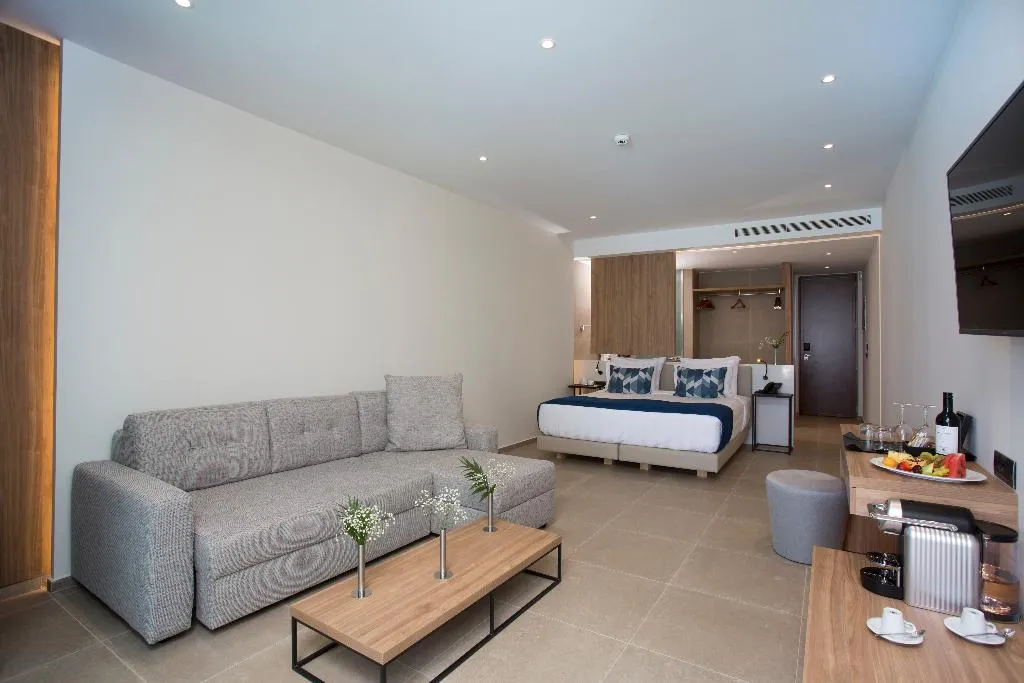JUNIOR SUITE SEA VIEW Room, Gennadi Grand Resort, Rhodes
