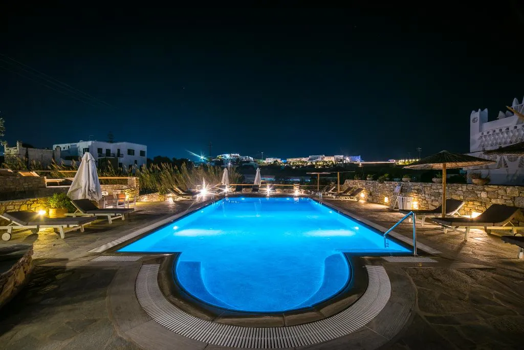 Pool, Vienoula's Garden Hotel, Mykonos