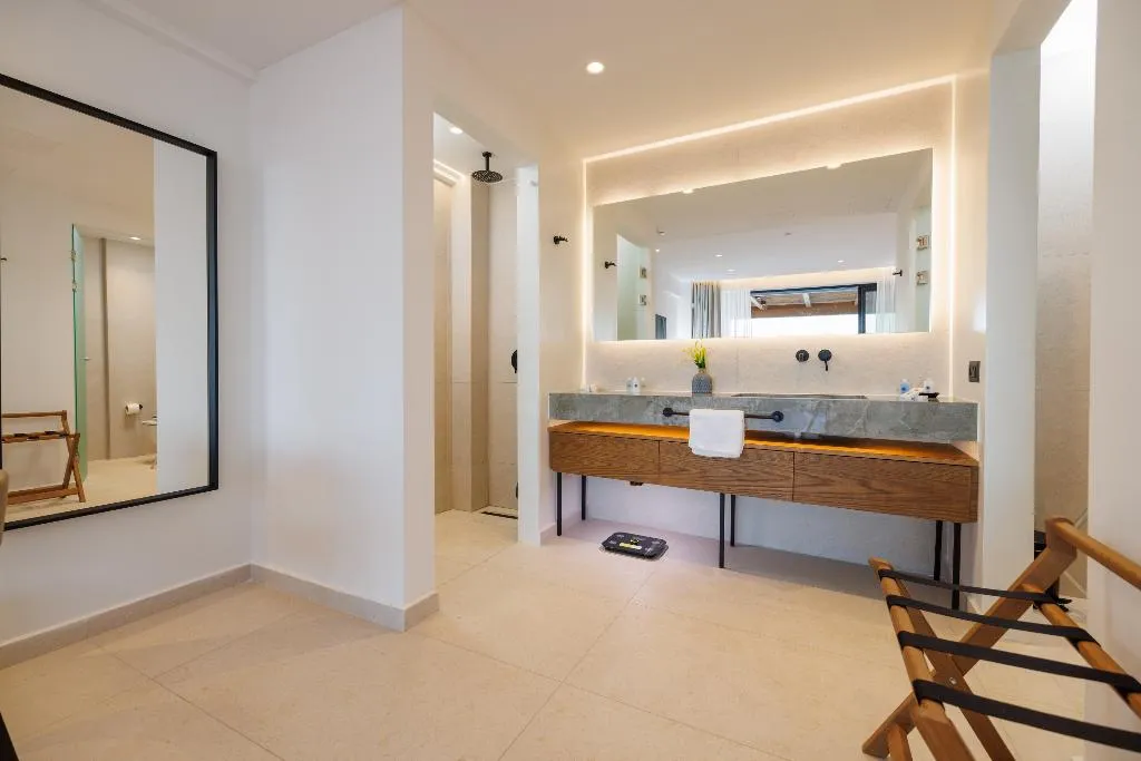 JUNIOR SUITE DELUXE SEA VIEW Room, Deos Luxury Suites, Crete