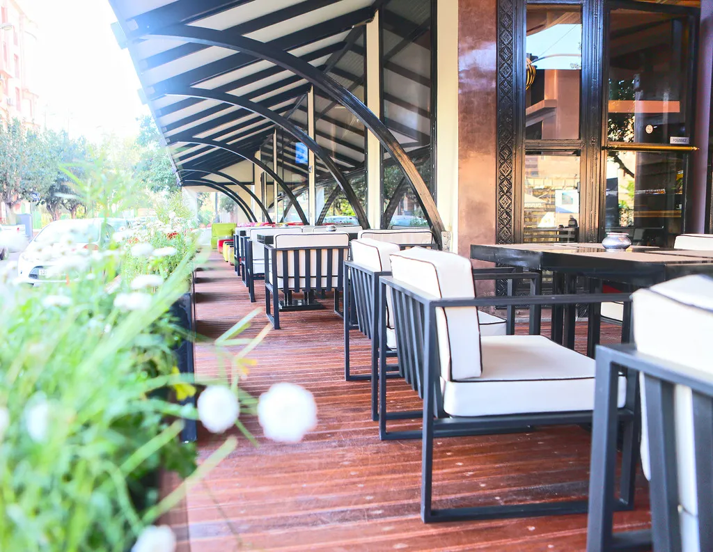 Terrace, Hotel Fashion, Marrakech