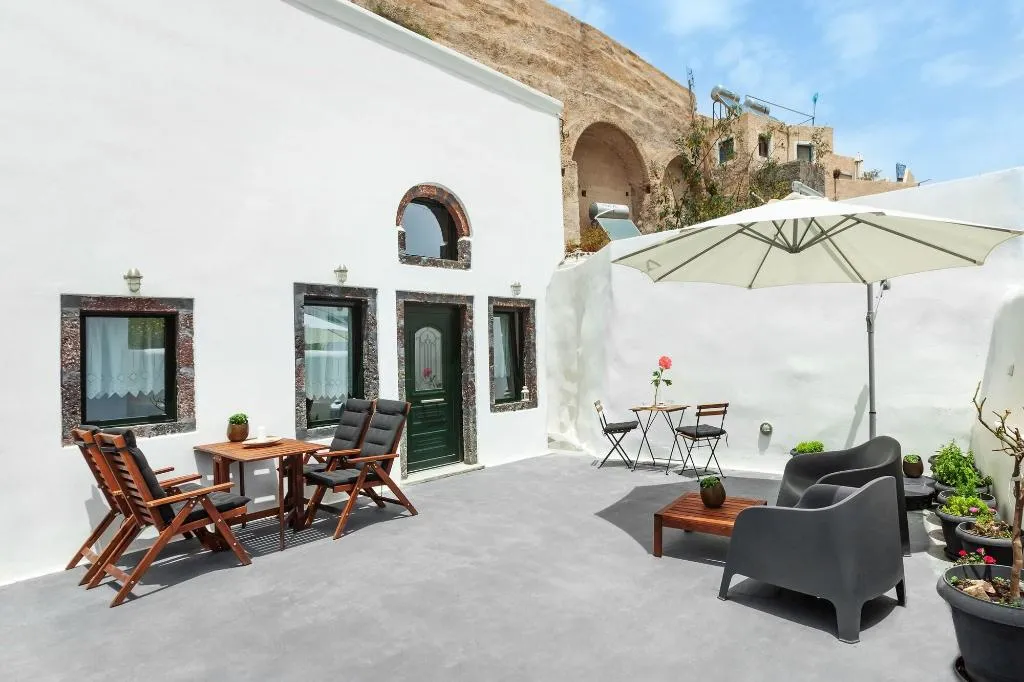 General view, Casa d'Argento, Santorini