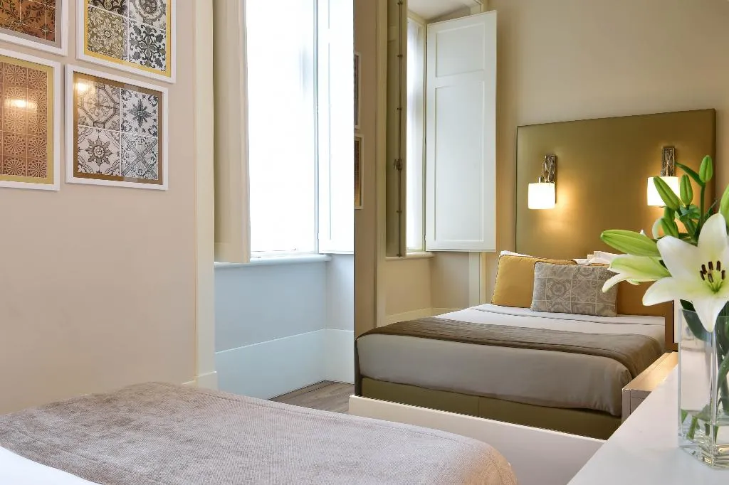 Double or Twin CONNECTING ROOM Room, My Story Hotel Ouro, Lisbon