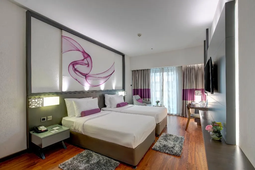Double or Twin DELUXE Room, Howard Johnson Plaza by Wyndham Dubai Deira, Dubai