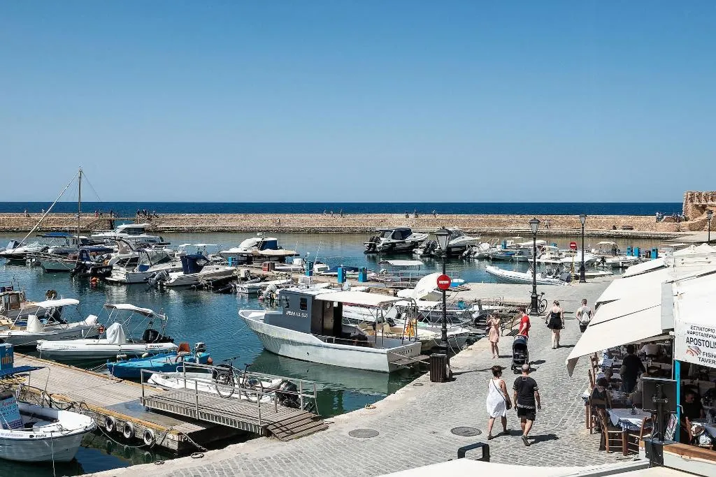 General view, Avra Apartments Venetian Harbour, Crete
