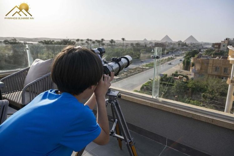 Terrace, Pyramids Sunrise Inn, Cairo