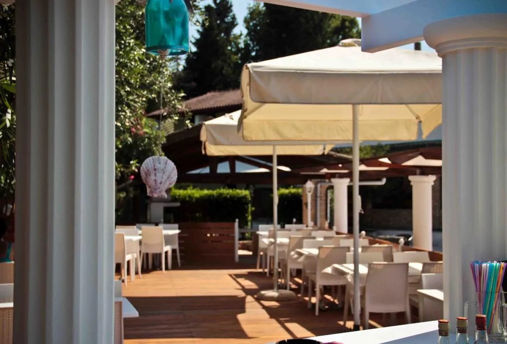 Terrace, Katia Beach, Corfu