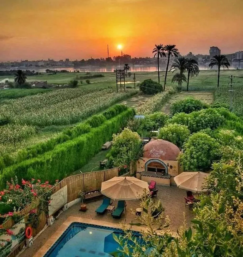 General view, Nile Compound Hotel, Luxor