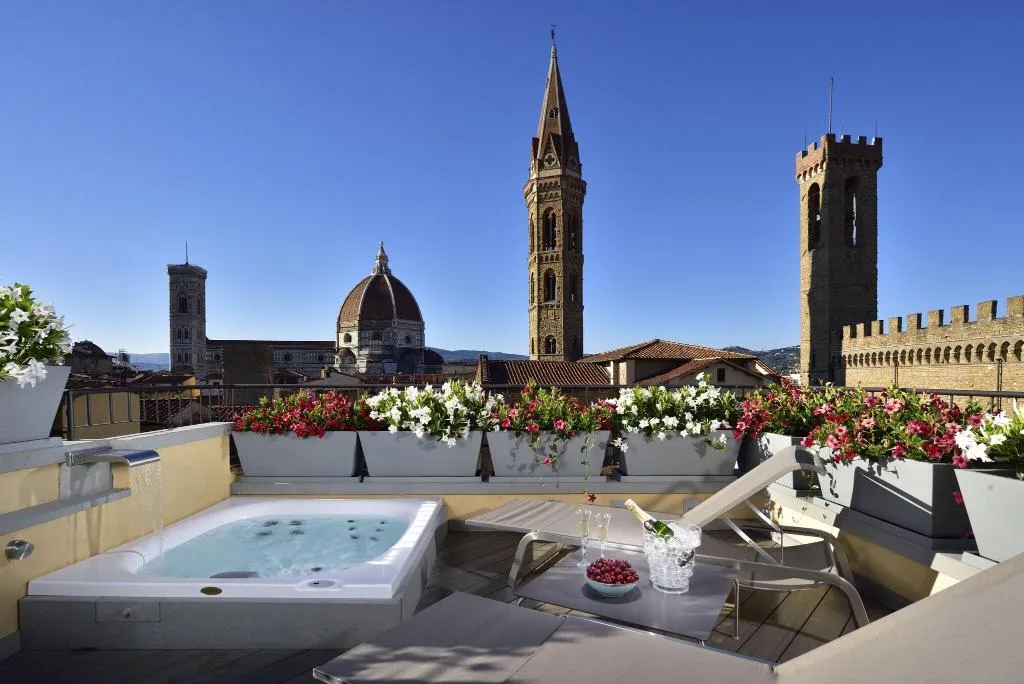 Terrace, San Firenze Suites And Spa, Florence
