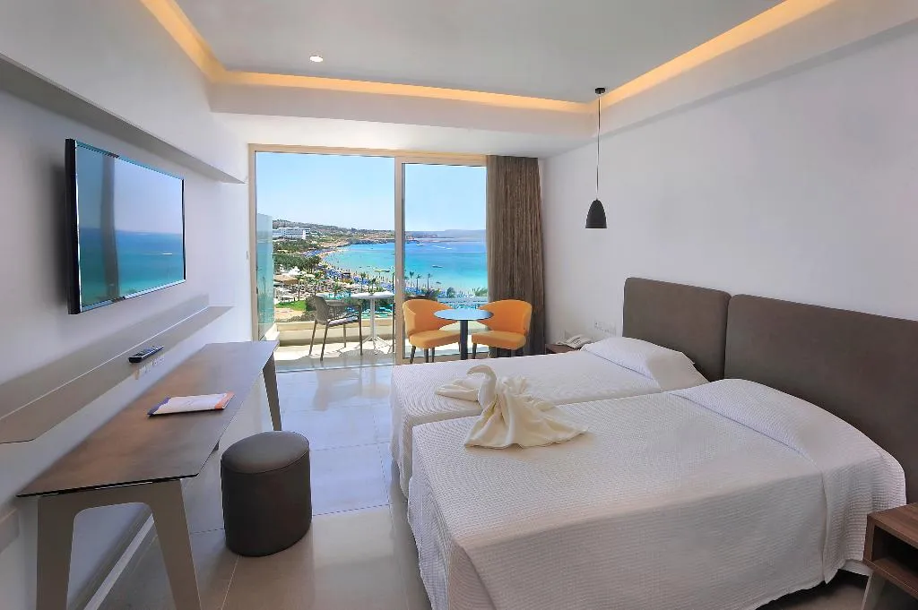 Double or Twin LUXURY SEA VIEW Room, Nelia Beach Hotel & Spa, Cyprus