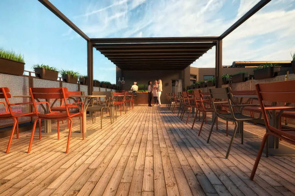 Terrace, Scandic Norreport, Copenhagen