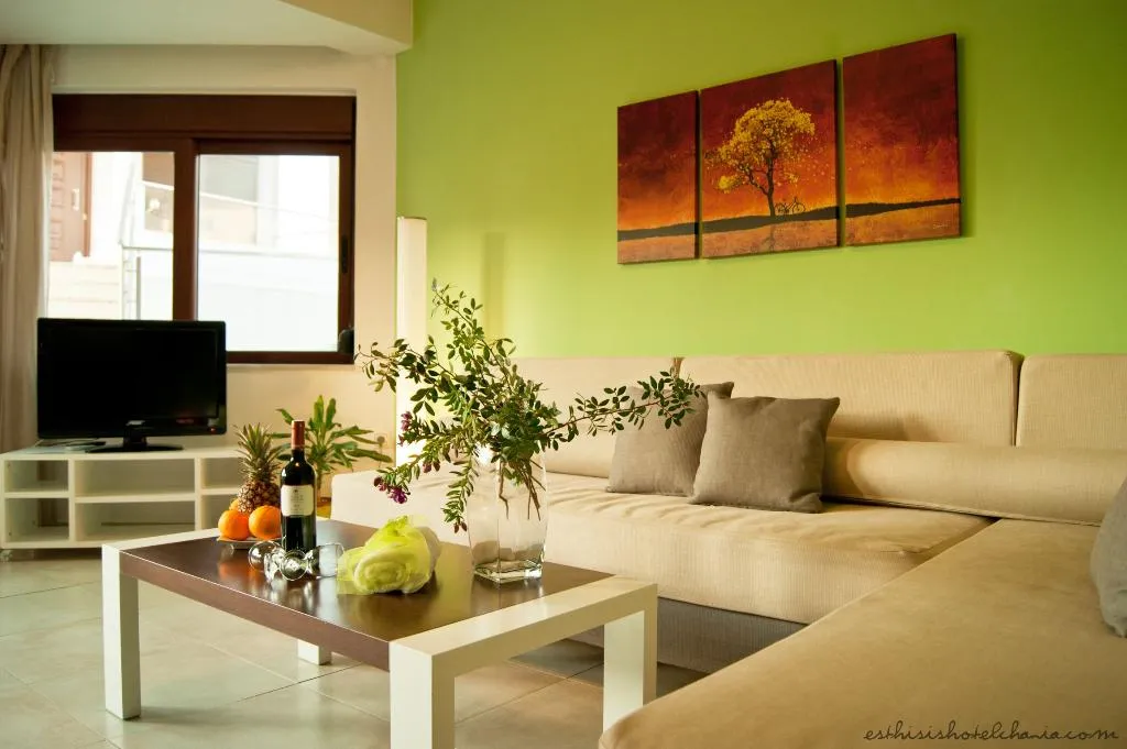 SUITE ONE BEDROOM Room, Esthisis suites & maisonettes, Crete