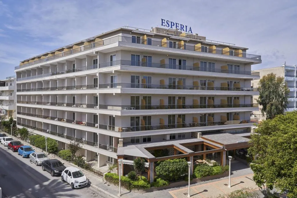 General view, Esperia, Rhodes