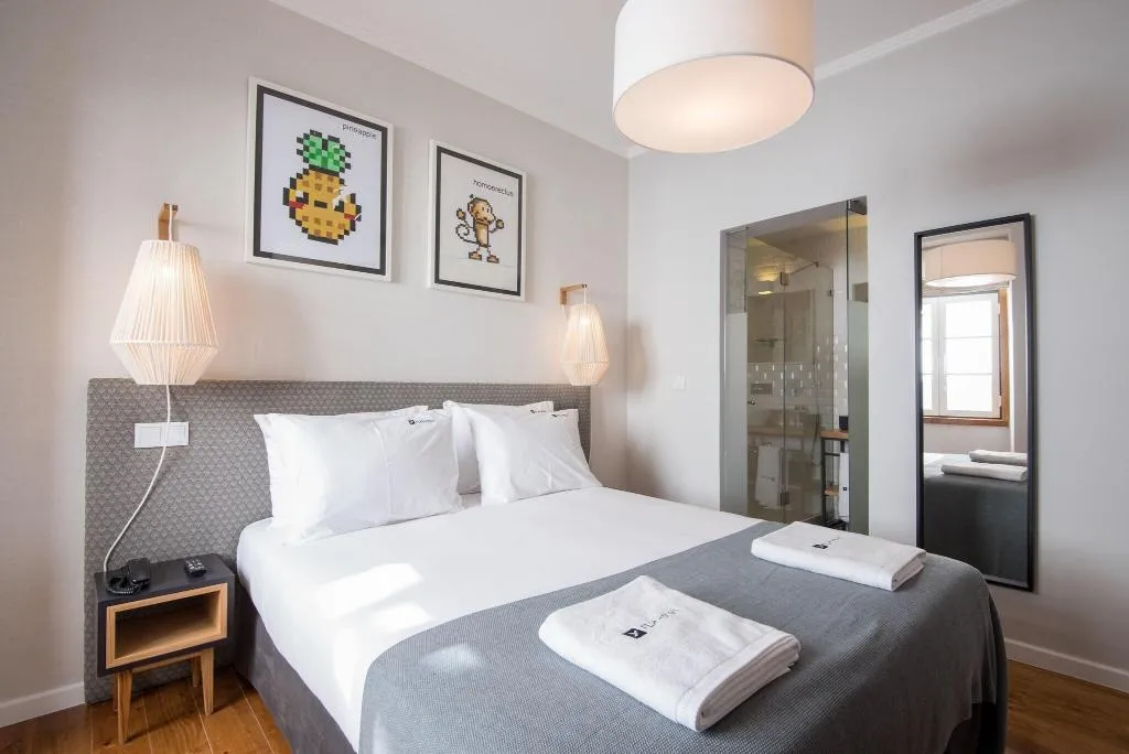 DOUBLE INNER-QUEEN SIZE -VUODE Room, Urbano Flh Hotels Lisboa, Lisbon