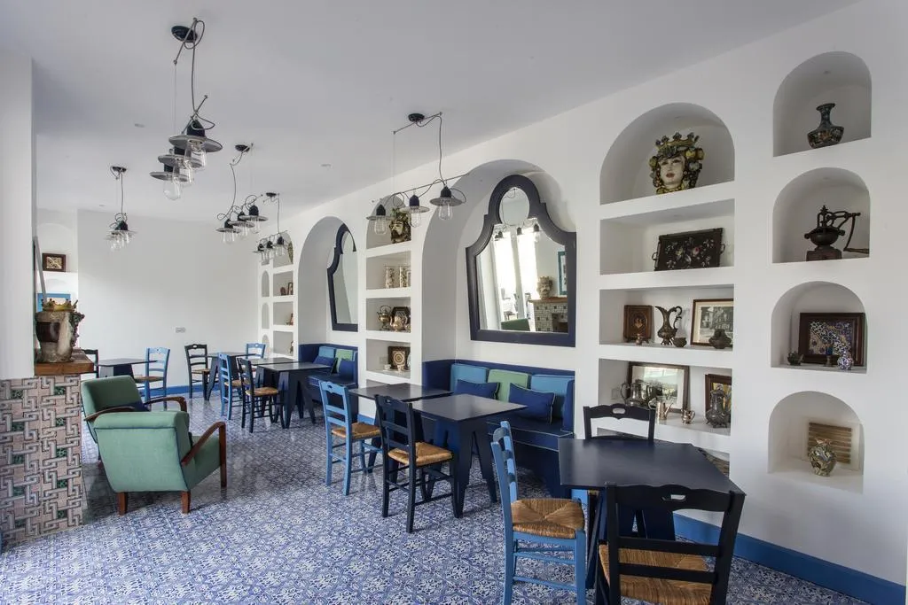 Restaurant, Hotel Mignon, Naples