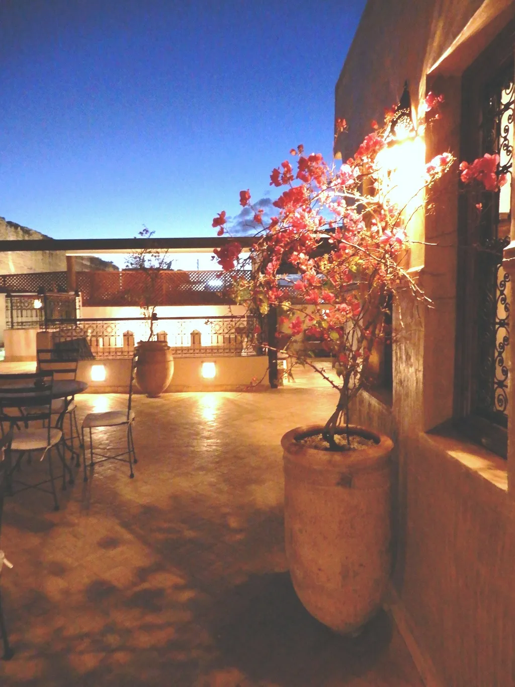Terrace, Riad Carina, Marrakech