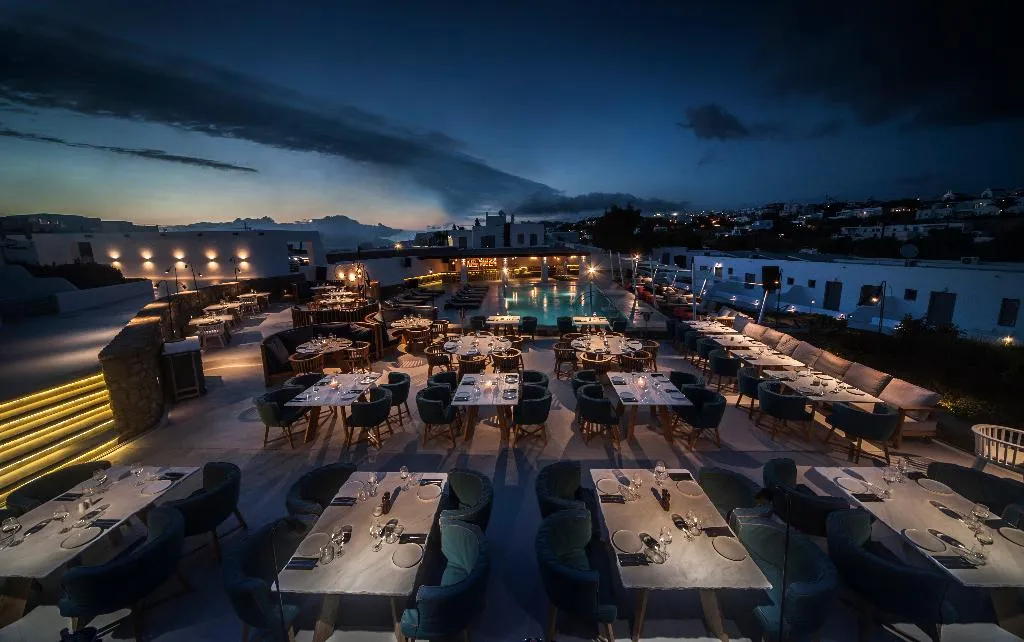 Restaurant, Three Shades Mykonos, Mykonos