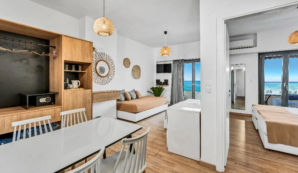 JUNIOR SUITE SEA VIEW Room, Sunset Beach Hotel, Crete