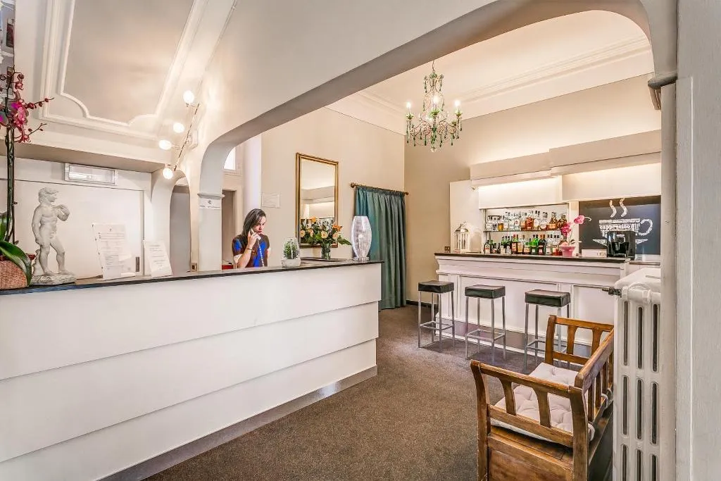 Lobby, Hotel Arno Bellariva, Florence