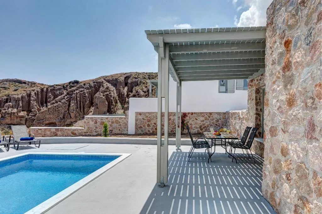 Terrace, Desiterra Resort, Santorini