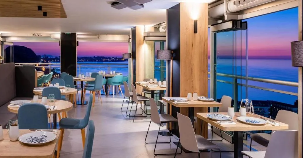 Restaurant, Hotel Alicante Gran Sol Affiliated by Melia, Costa Blanca
