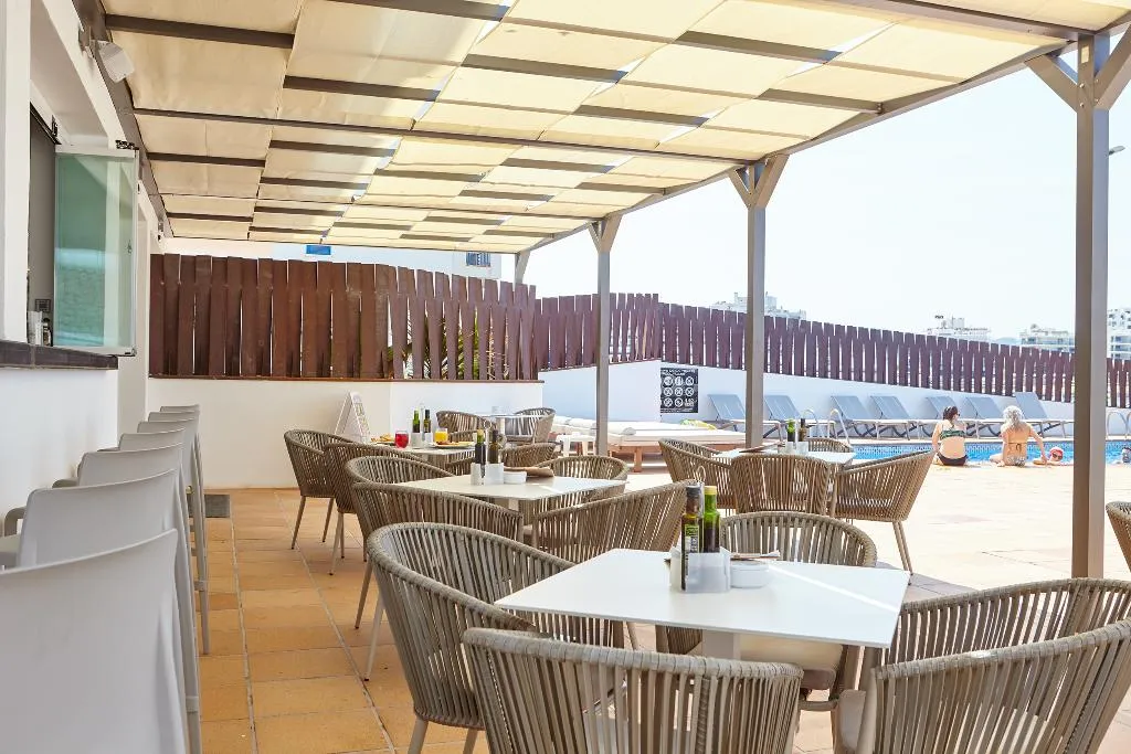 Terrace, Sol Bahia Ibiza Suites, Ibiza