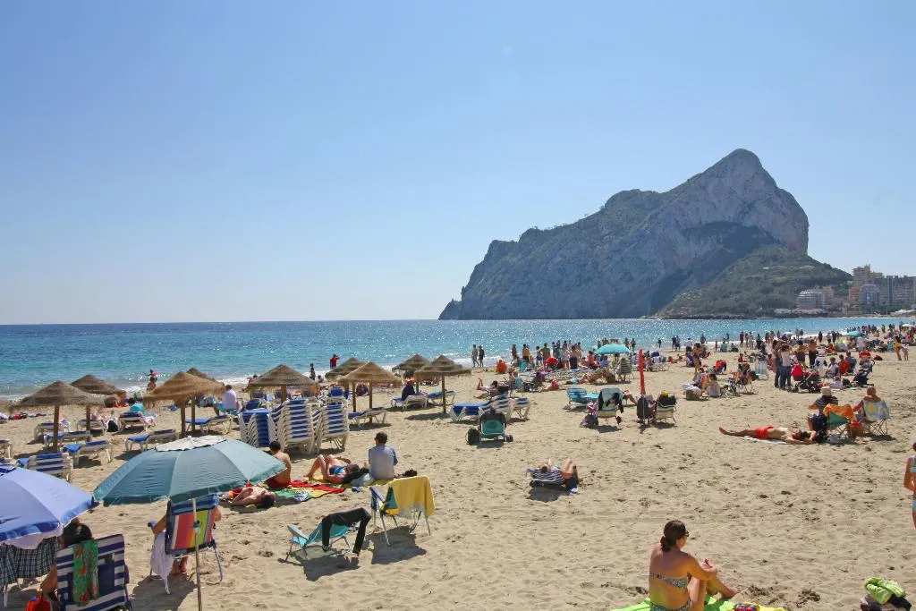 Beach, Costa Calpe Apartamentos, Costa Blanca