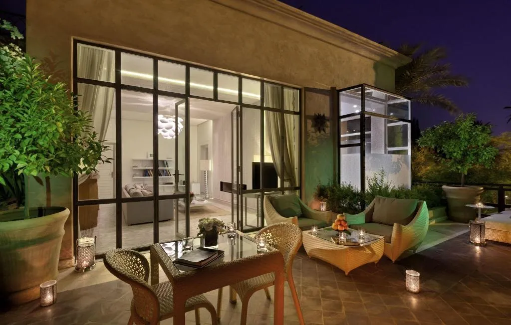 Terrace, Dar Rhizlane, Marrakech