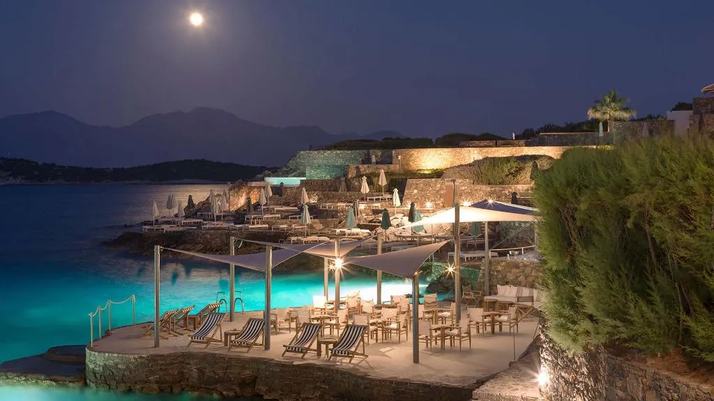 Bar, St Nicolas Bay Resort Hotel & Villas, Crete