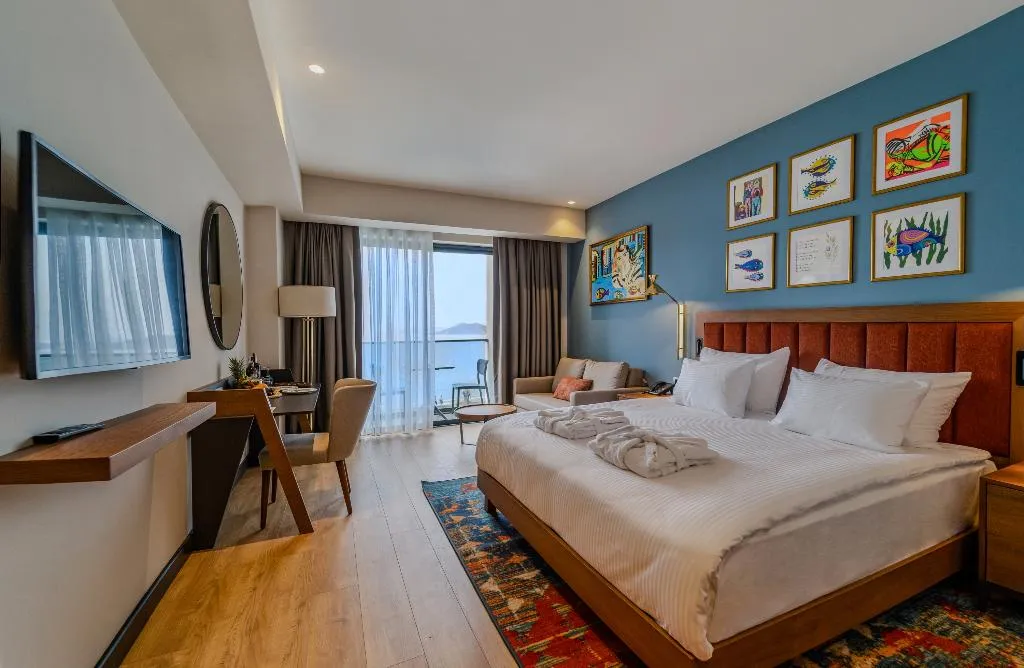 DOUBLE DELUXE SEA VIEW Room, Sundia By LibertyExclusive Fethiye- Adults Only+16, Dalaman