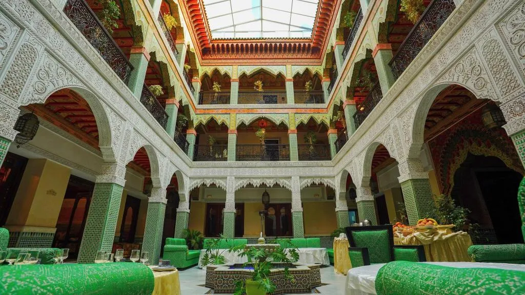 Lobby, Riad Reda, Fez