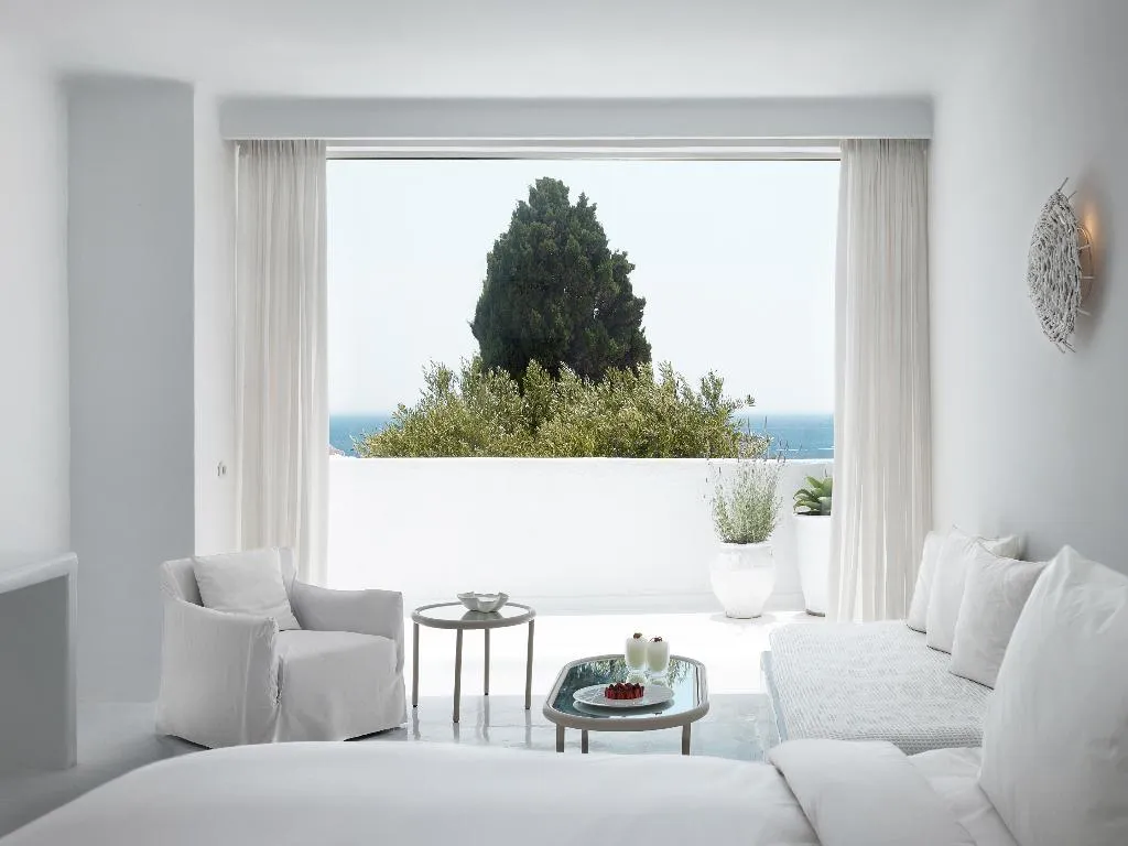 BUNGALOW SIDE SEA VIEW Room, Mykonos Blu, A Resort to Live, Mykonos