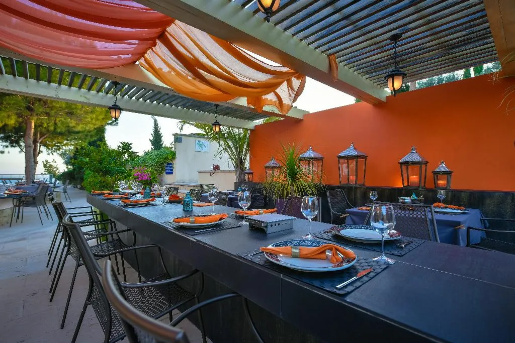 Restaurant, Aphrodite Hills Rentals Premium Serviced Apartment, Cyprus