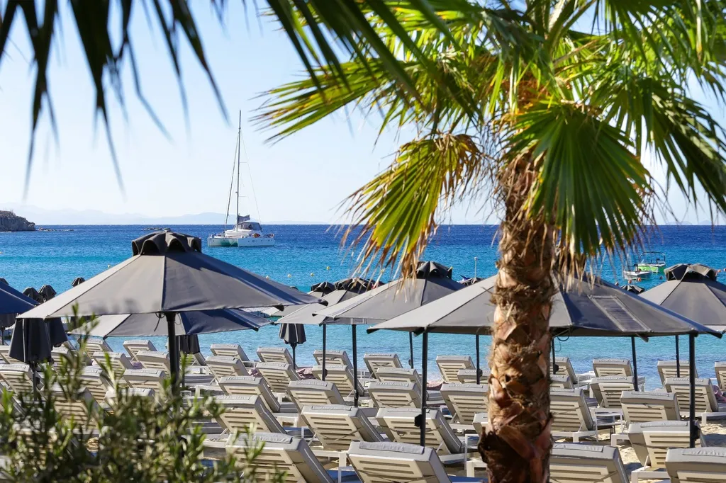 General view, Mykonos Palace Beach Hotel, Mykonos
