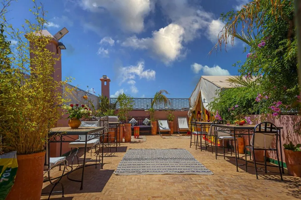 Terrace, Riad Dar Mamouni, Marrakech