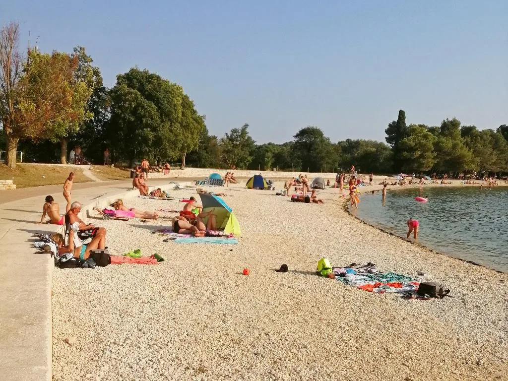Beach, Apartments Silvija, Istria