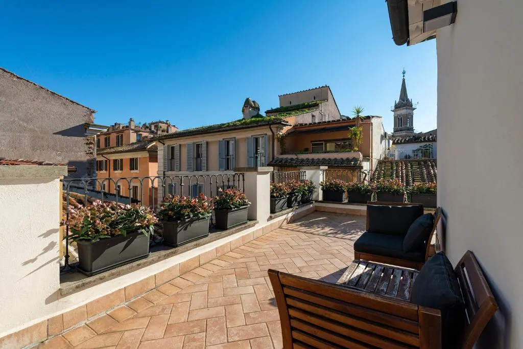Terrace, Coronari Palace, Rome