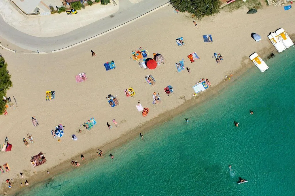 Beach, Ai Pini Medulin Resort, Istria