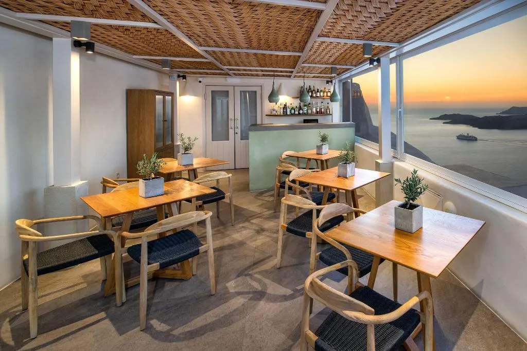 Restaurant, Villa Irini Fira Adults Only, Santorini